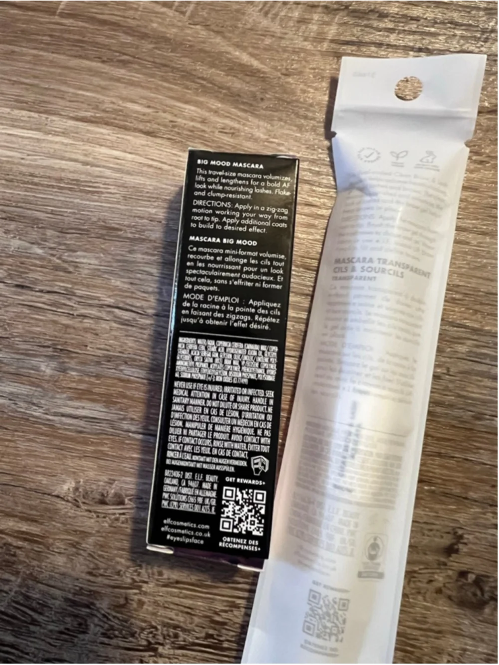 NEW BUNDLE e.l.f. Mascara One Size Purple and White